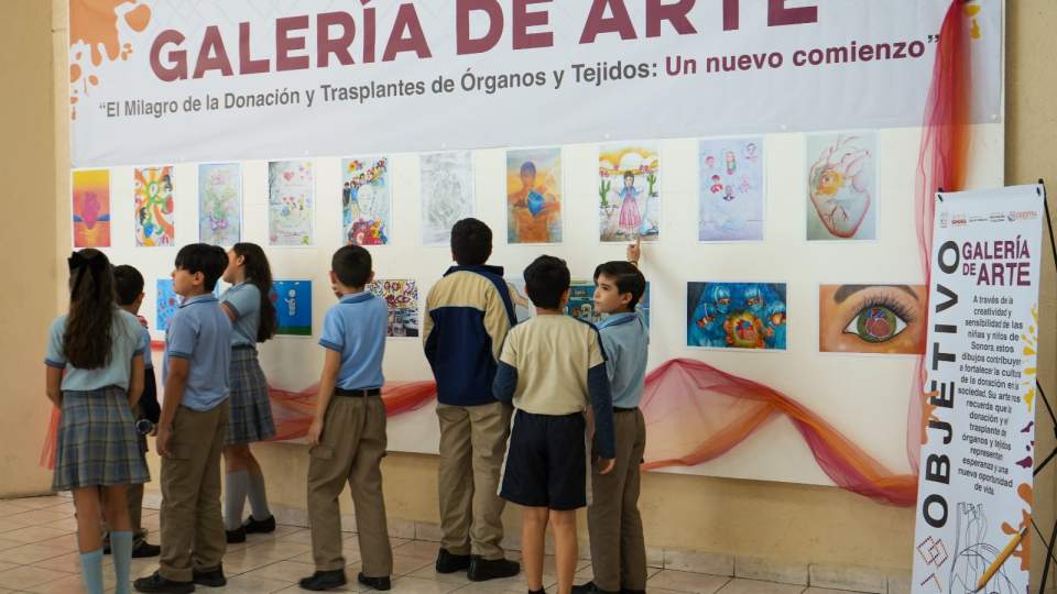 2º Concurso Estatal de Dibujo “El Milagro de la Donación y Trasplantes de Órganos y Tejidos: Un Nuevo Comienzo”